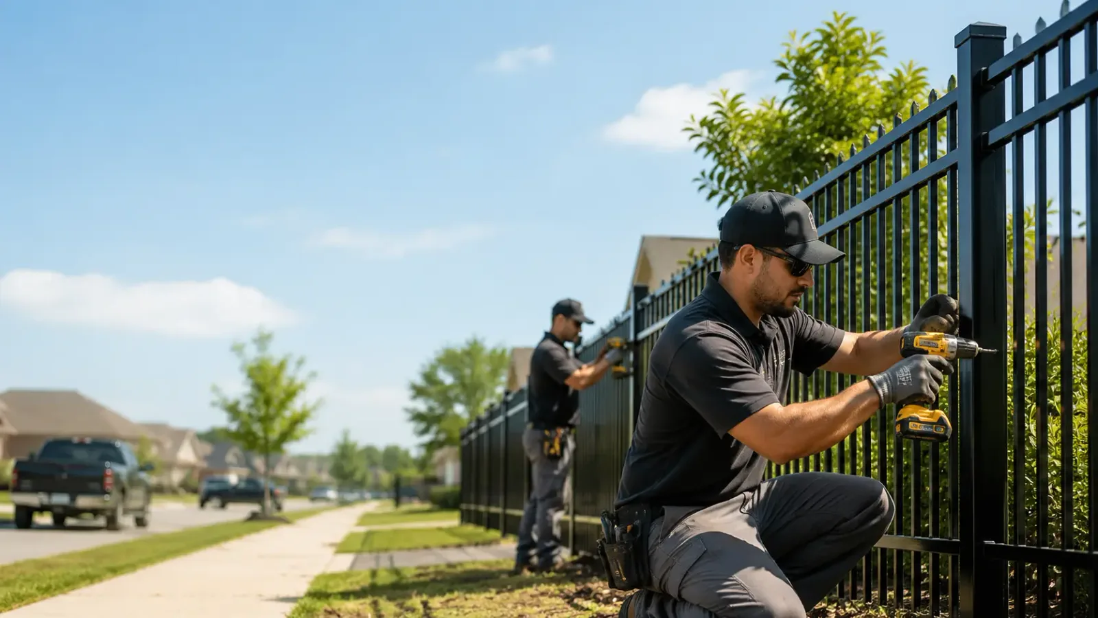 Metal Fence Installation in Crete, NE